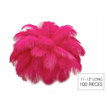 Marabou Feathers 100 PINK 10cm to 15cm Long